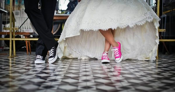 Heiraten in Turnschuhen